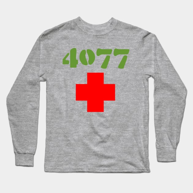 MASH 4077 Long Sleeve T-Shirt by johnchurchill